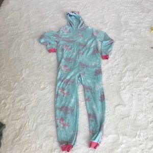 Cute unicorn pj onesie
